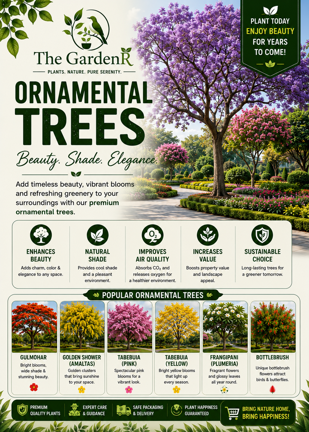 Ornamental trees